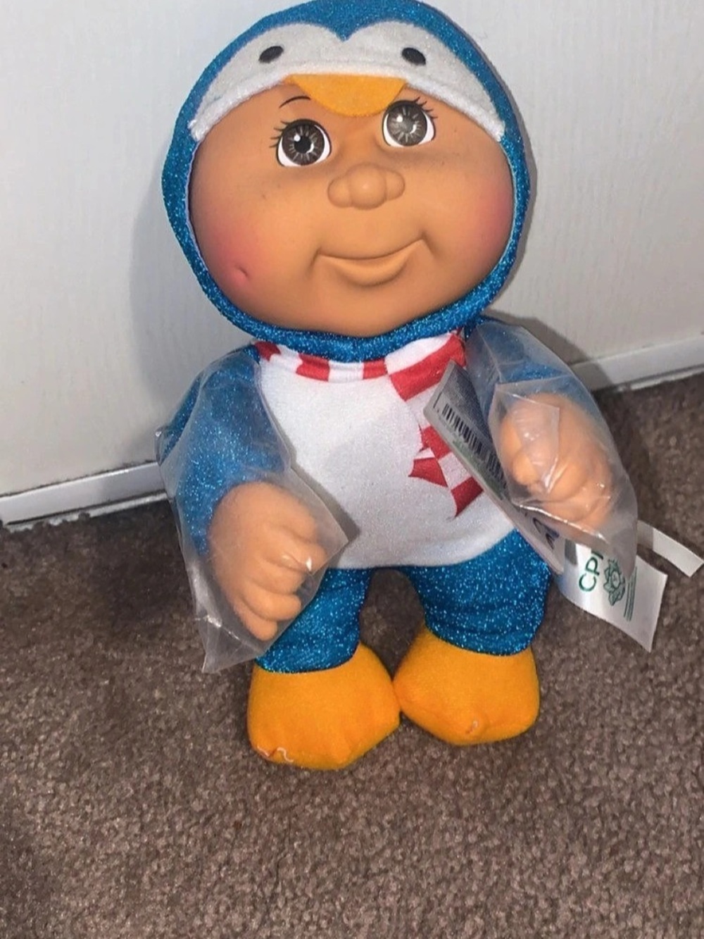 Cabbage Patch Kids Cuties Holiday Helpers Sparkle Collection - North Penguin